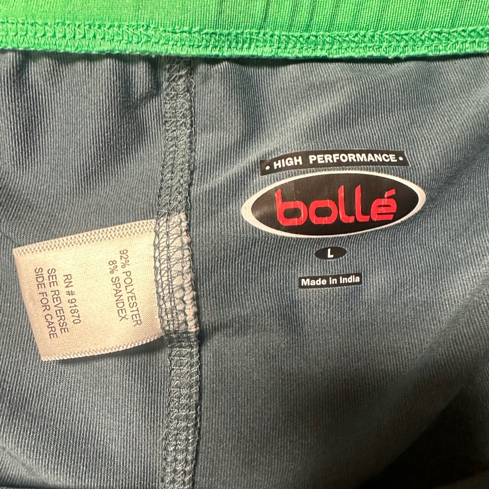 Ladies Pickleball tennis golf SKORT and top by BOLLE size large, green and gray - Picture 7 of 7